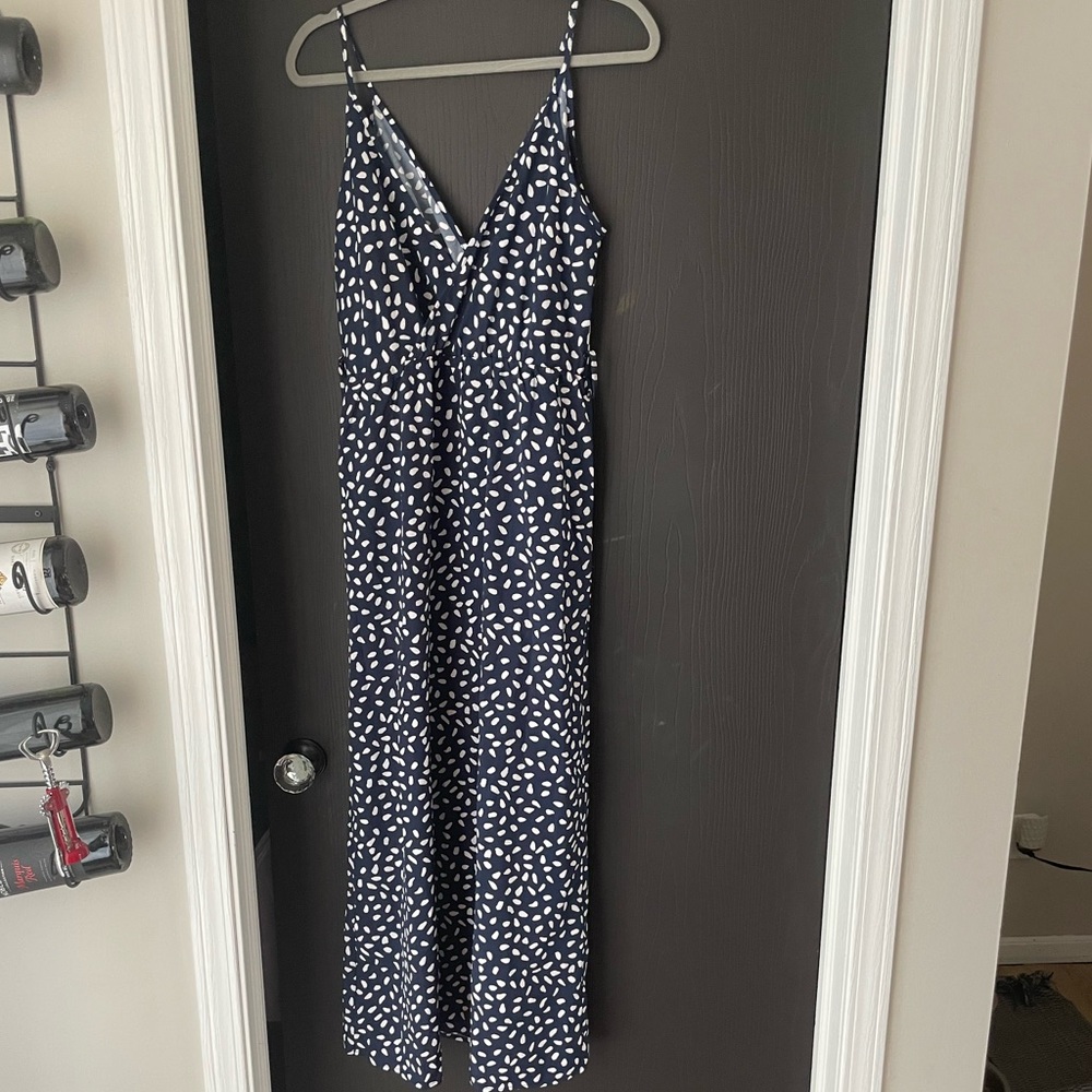 Blue maxi dress